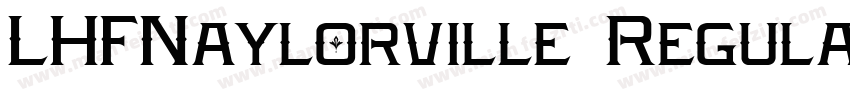 LHFNaylorville Regular字体转换